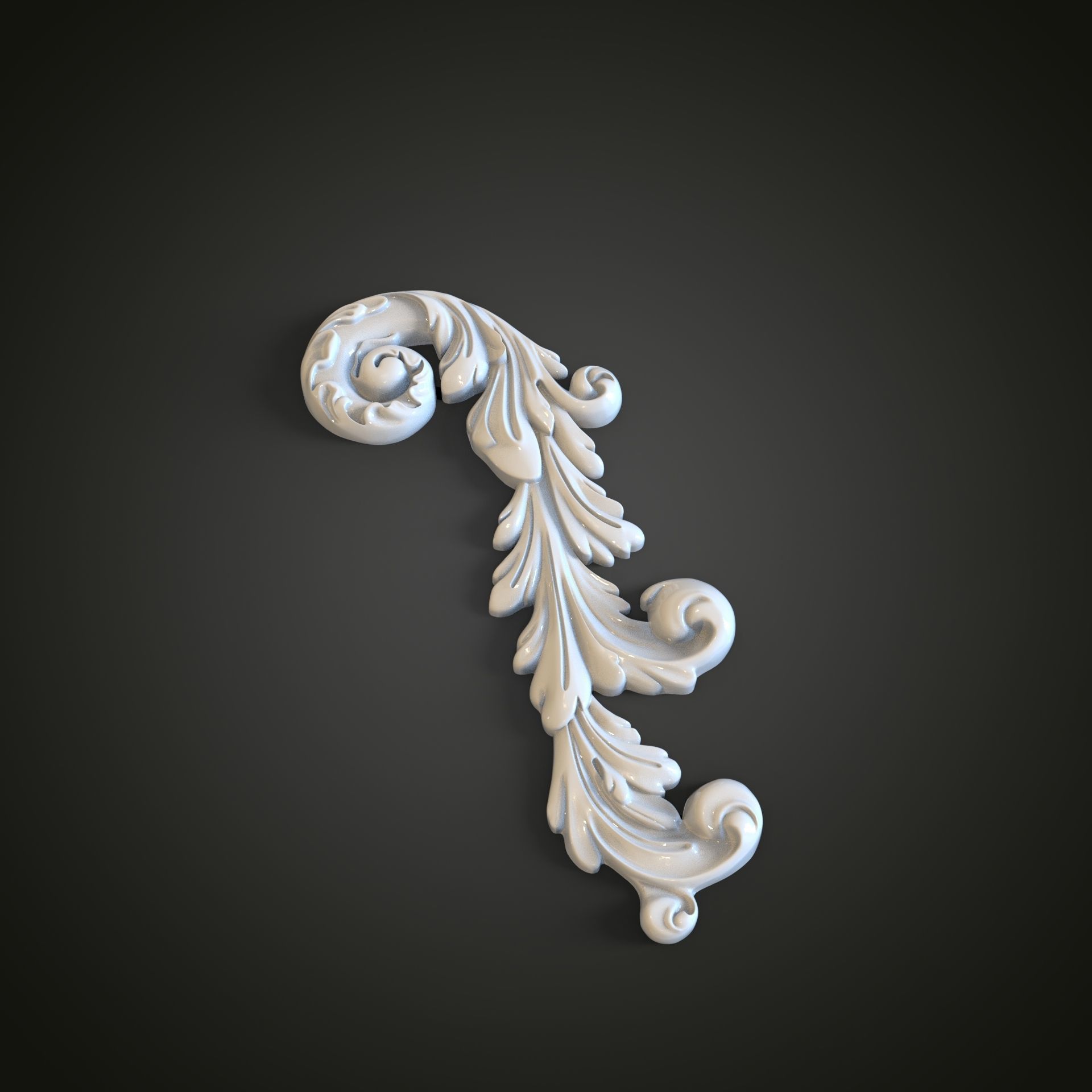 Fretwork decor 3D print model_10