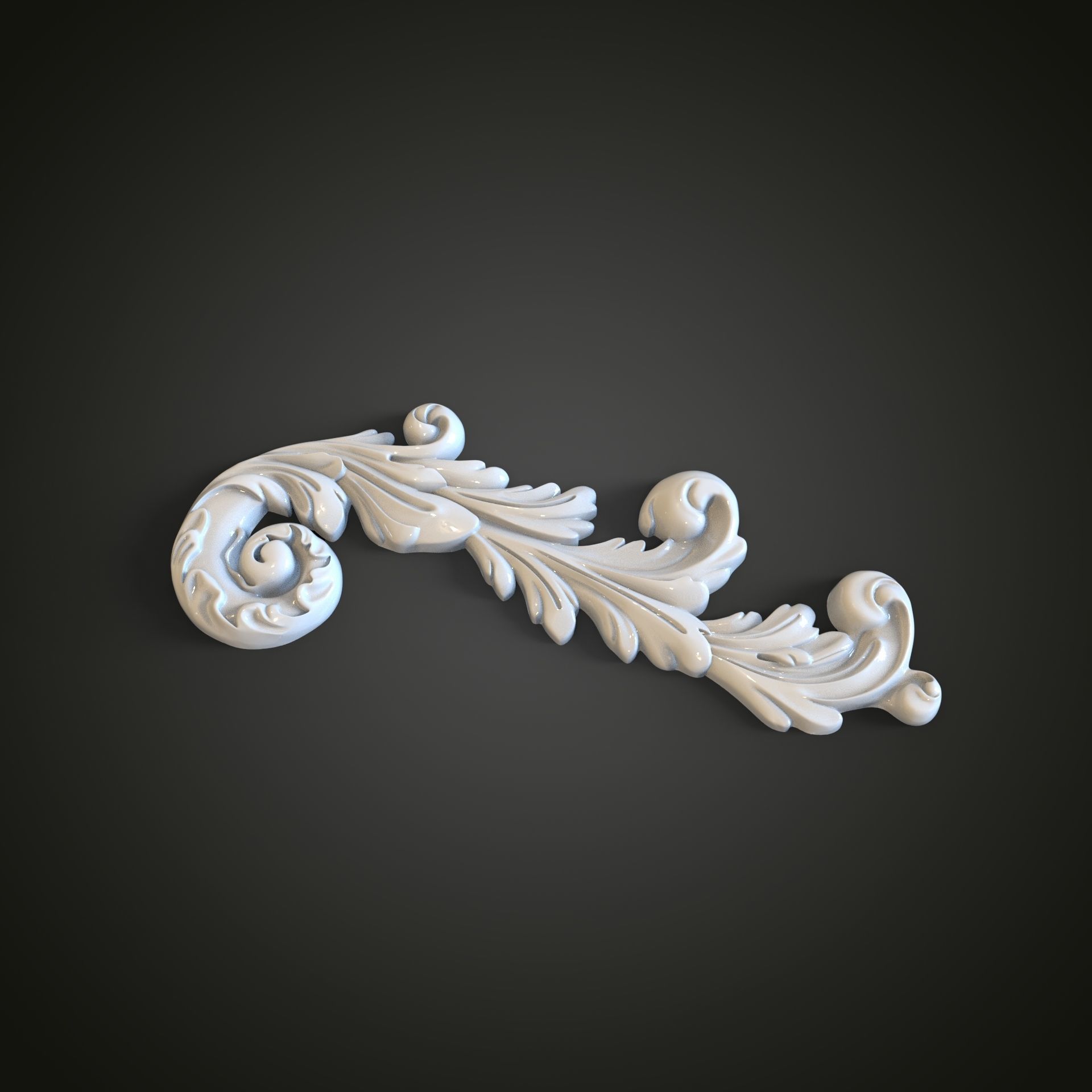 Fretwork decor 3D print model_8