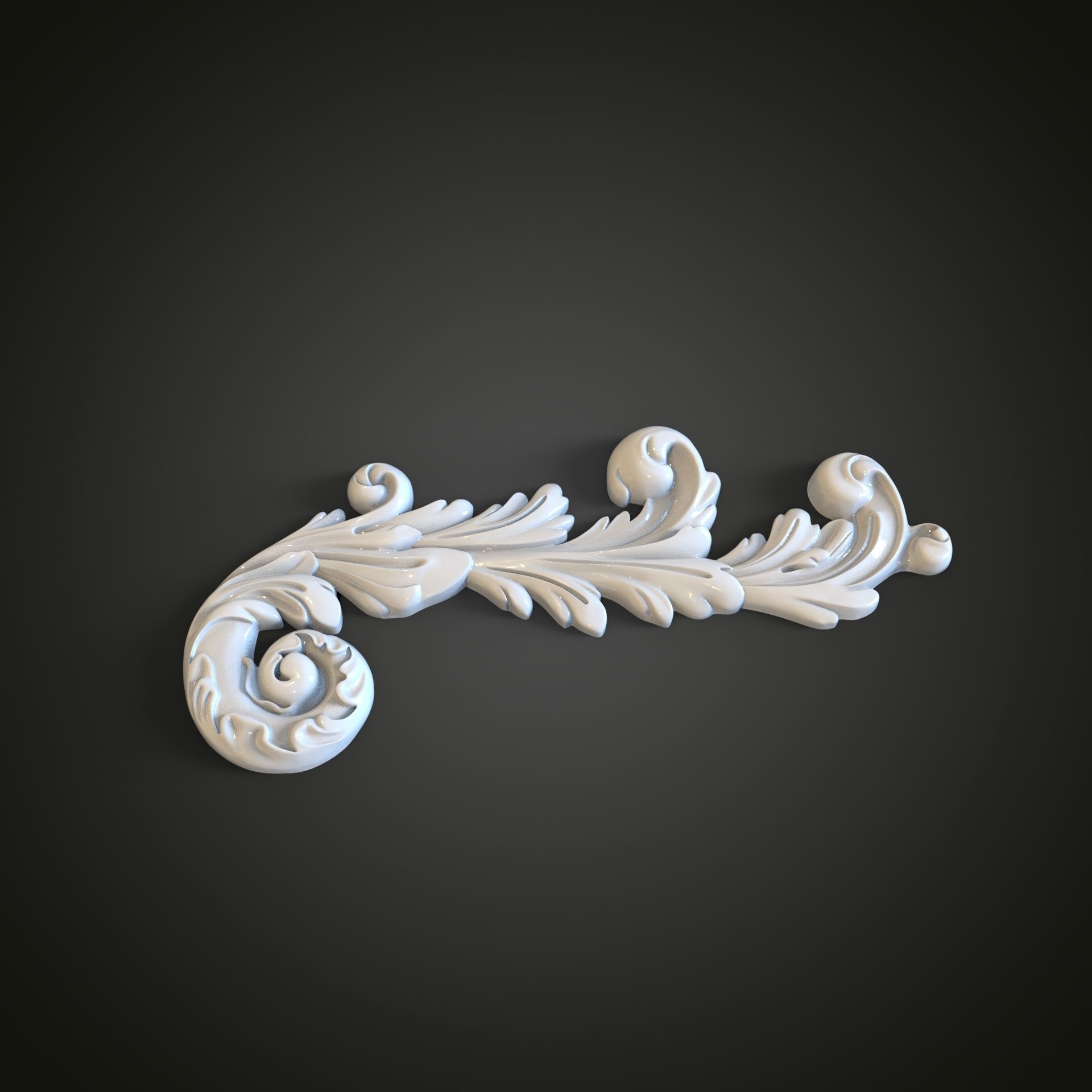 Fretwork decor 3D print model_7