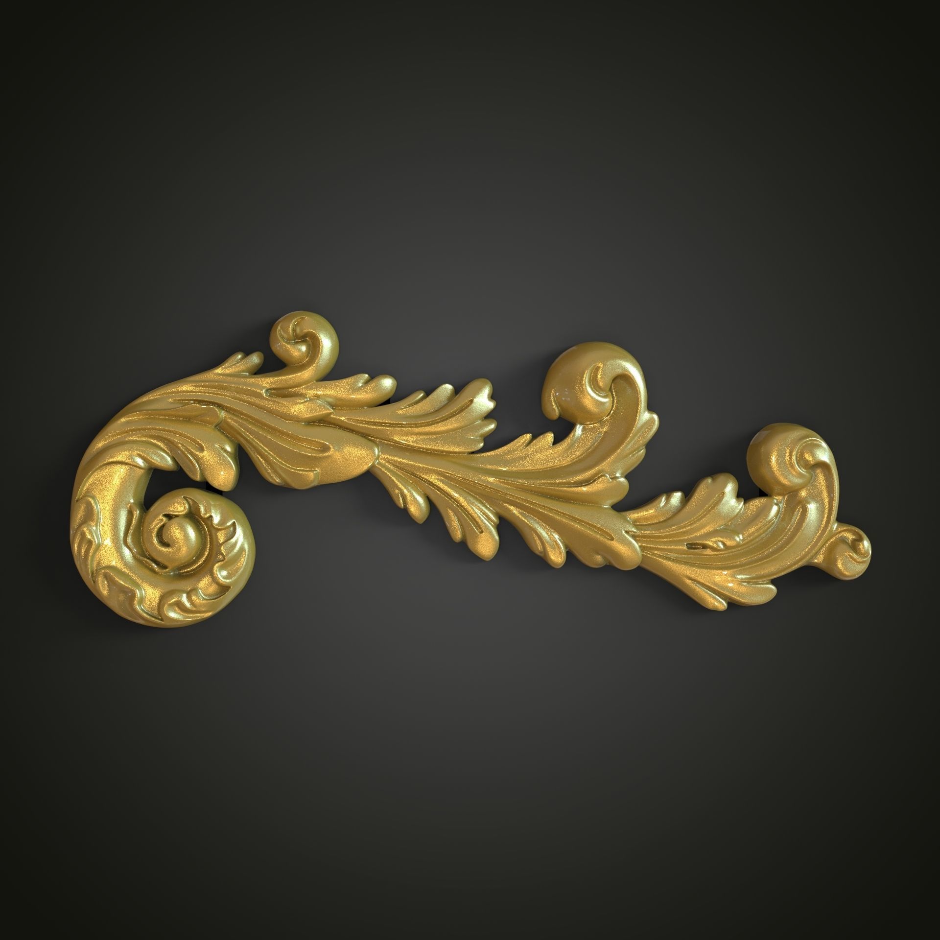 Fretwork decor 3D print model_1