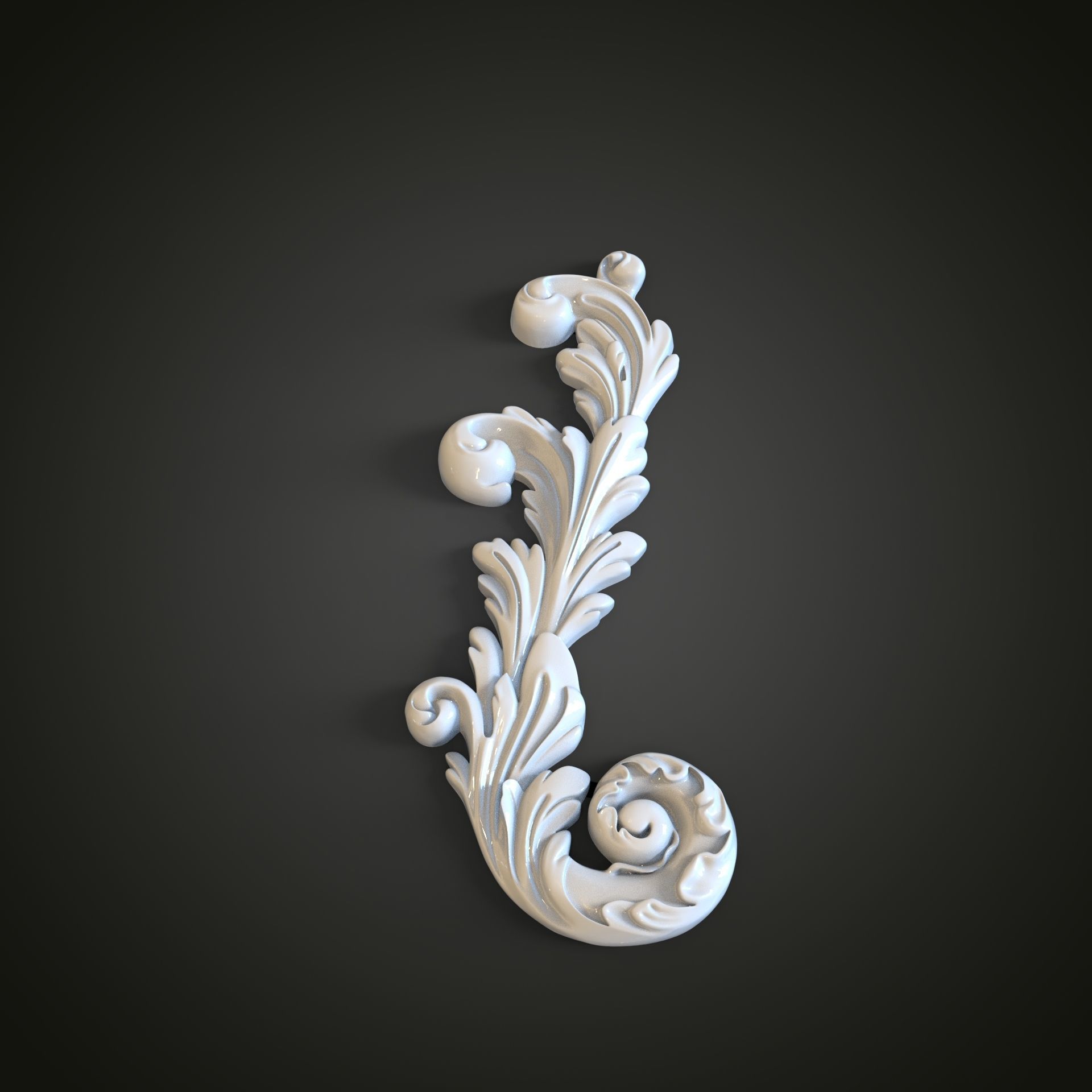 Fretwork decor 3D print model_4