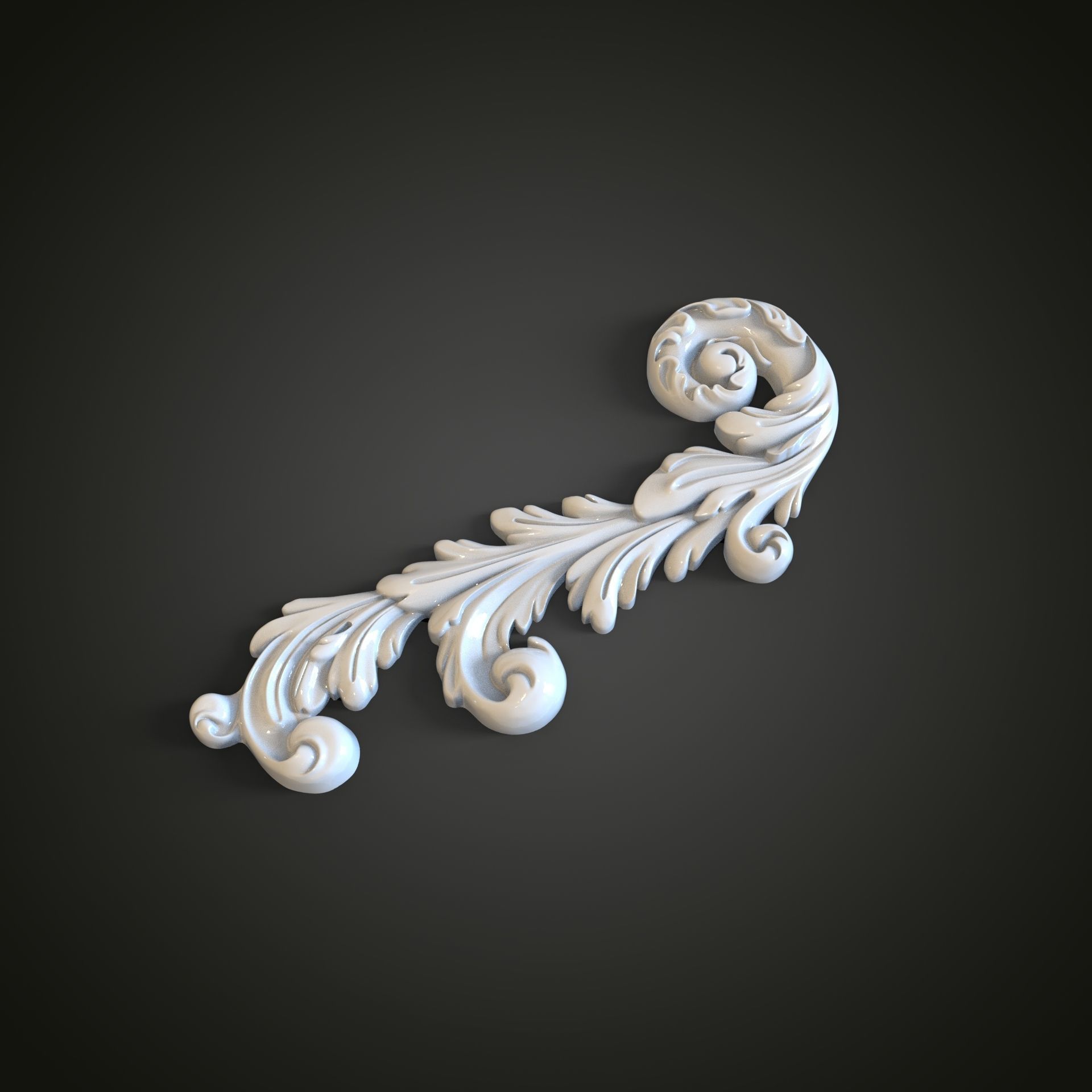 Fretwork decor 3D print model_13