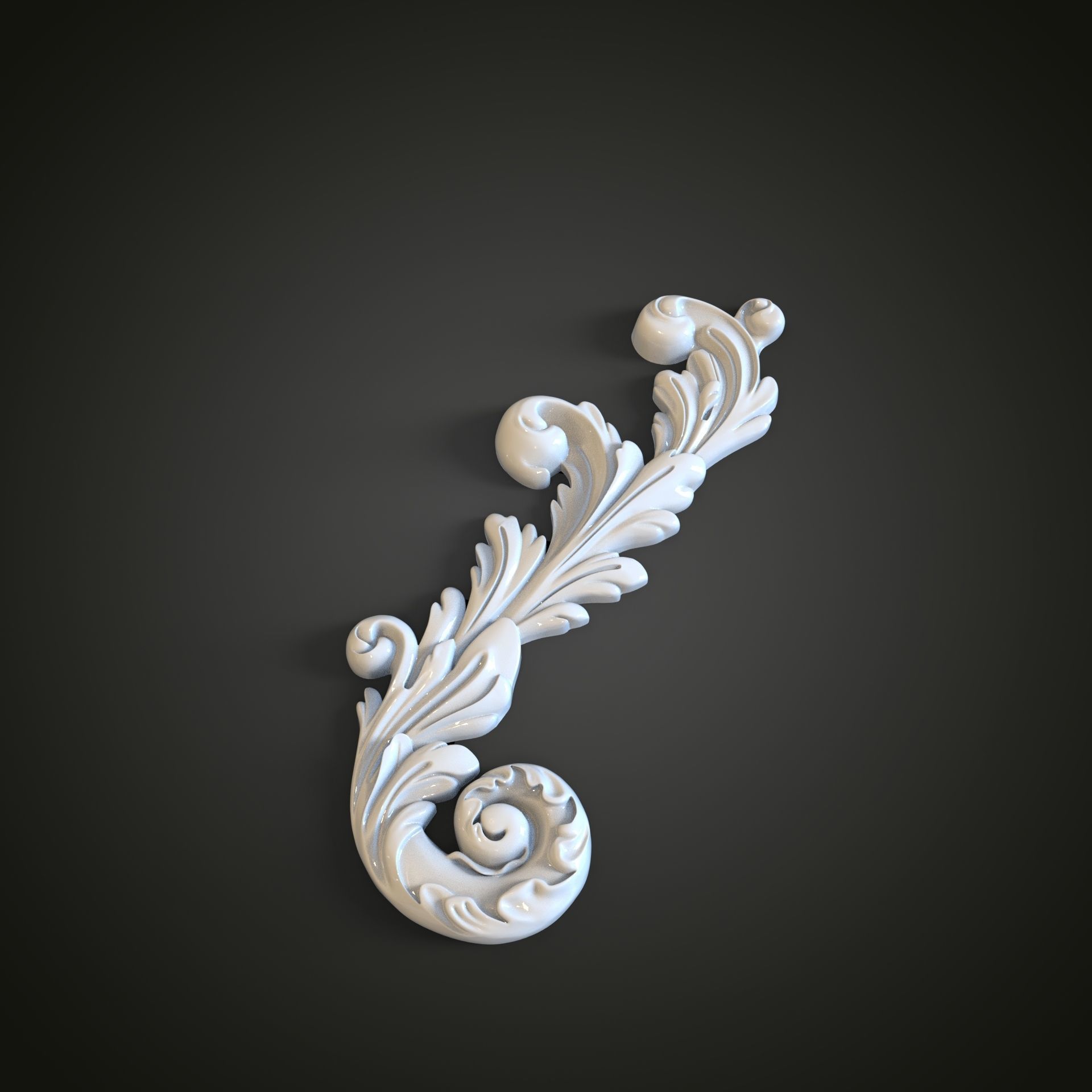 Fretwork decor 3D print model_5