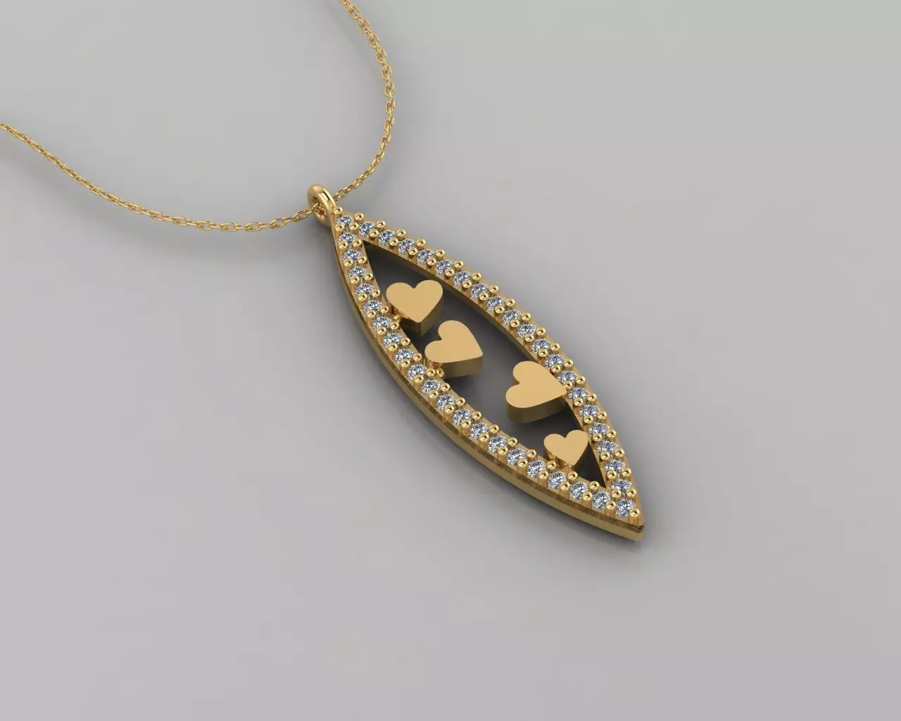 Pendant P198 3D Print Model 3D print model_0