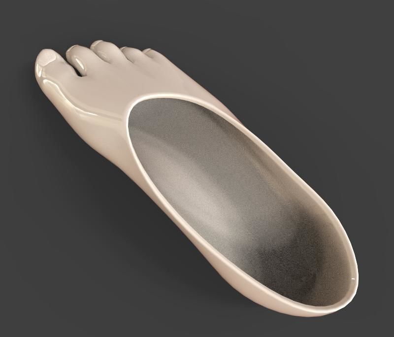 Ashtray foot 3D model_3