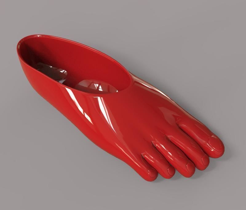 Ashtray foot 3D model_8
