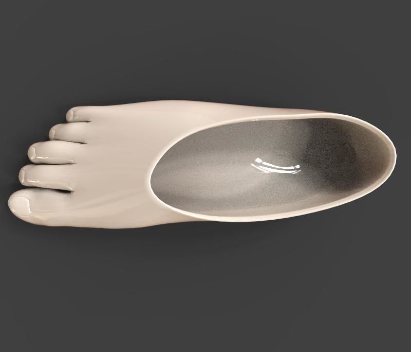 Ashtray foot 3D model_4
