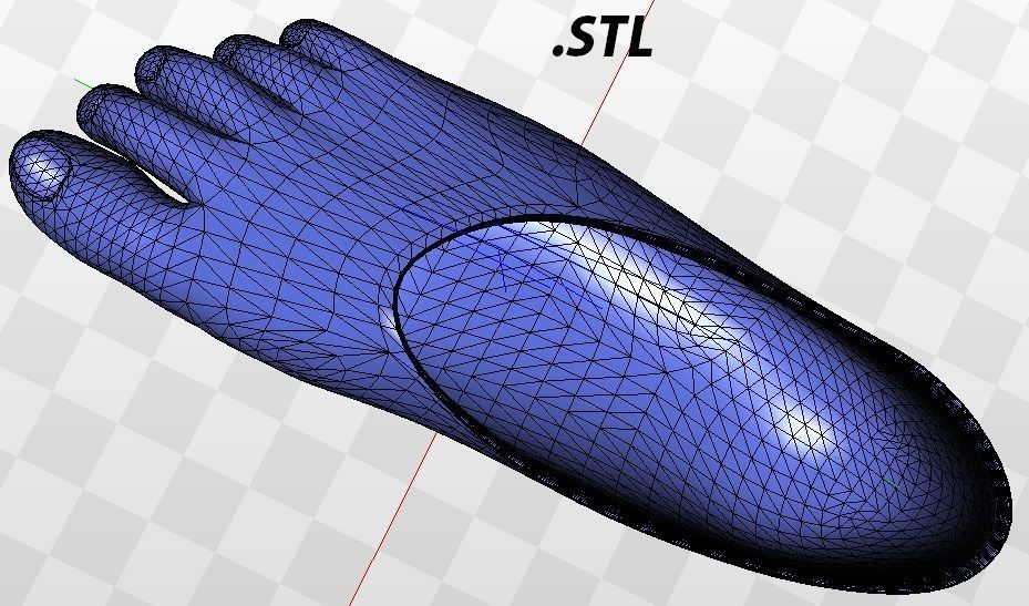 Ashtray foot 3D model_10