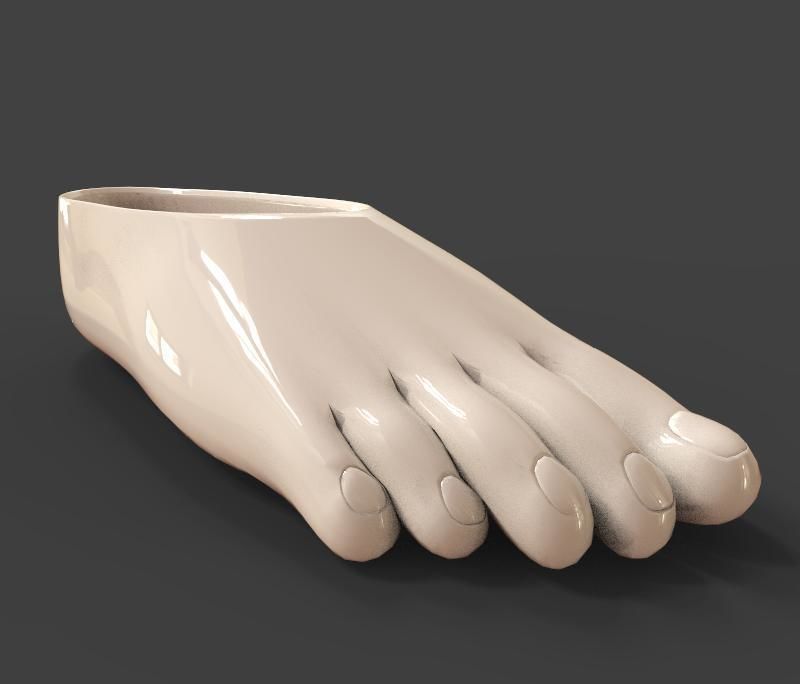 Ashtray foot 3D model_2