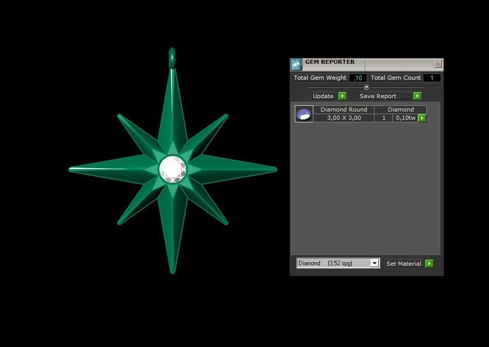 Pendant P199 3D Print Model 3D print model_1
