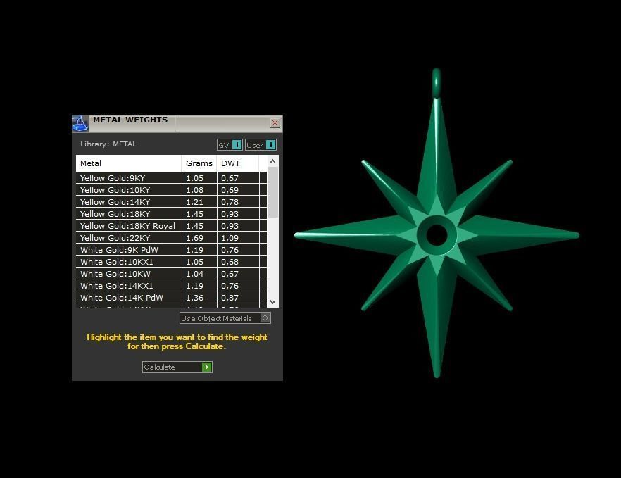 Pendant P199 3D Print Model 3D print model_3