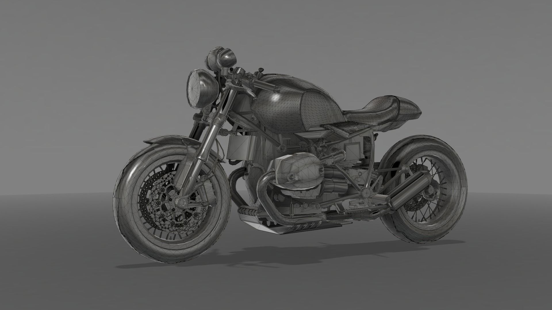 R9T Cafe Racer 3D model_13