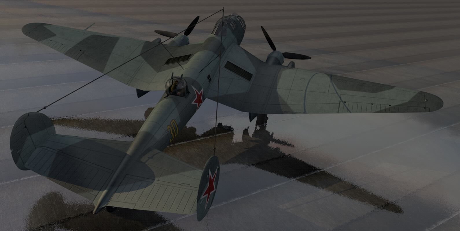 Yermolayev Yer-2 3D model_3