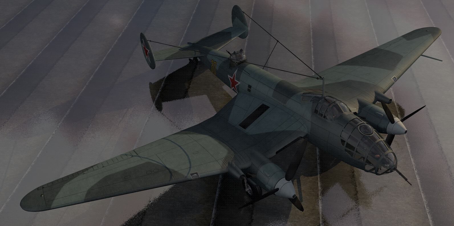 Yermolayev Yer-2 3D model_4
