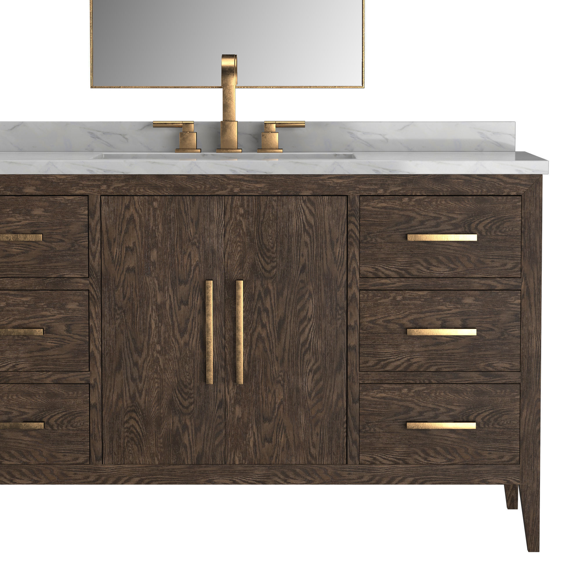 SINGLE EXTRA-WIDE VANITY 3D model_7