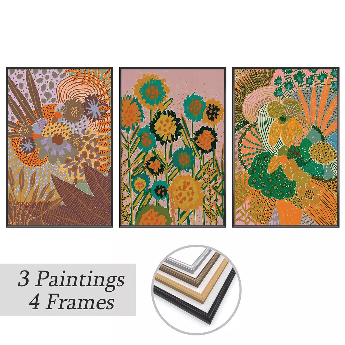 Wall Art Set 3590 3D model_0