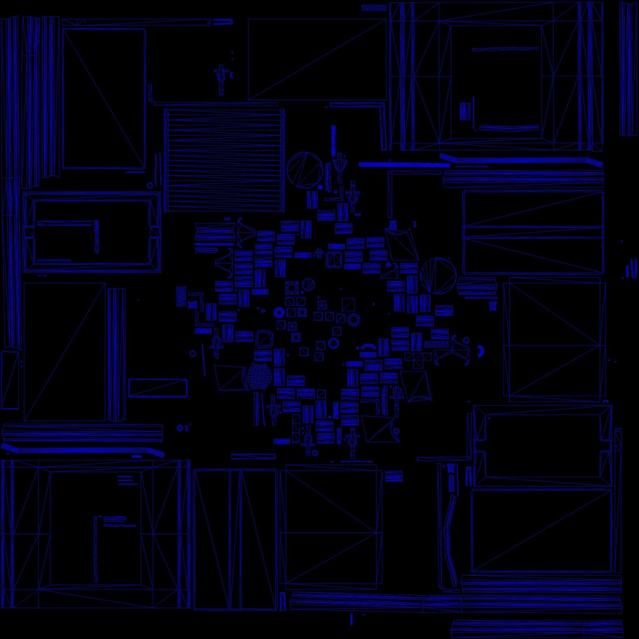 High Voltage Power Distribution Transformer Low-poly 3D model_5