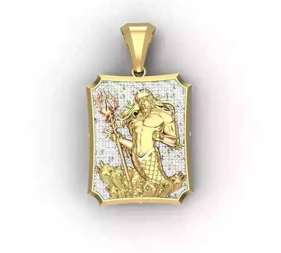 Poseidon Pendant