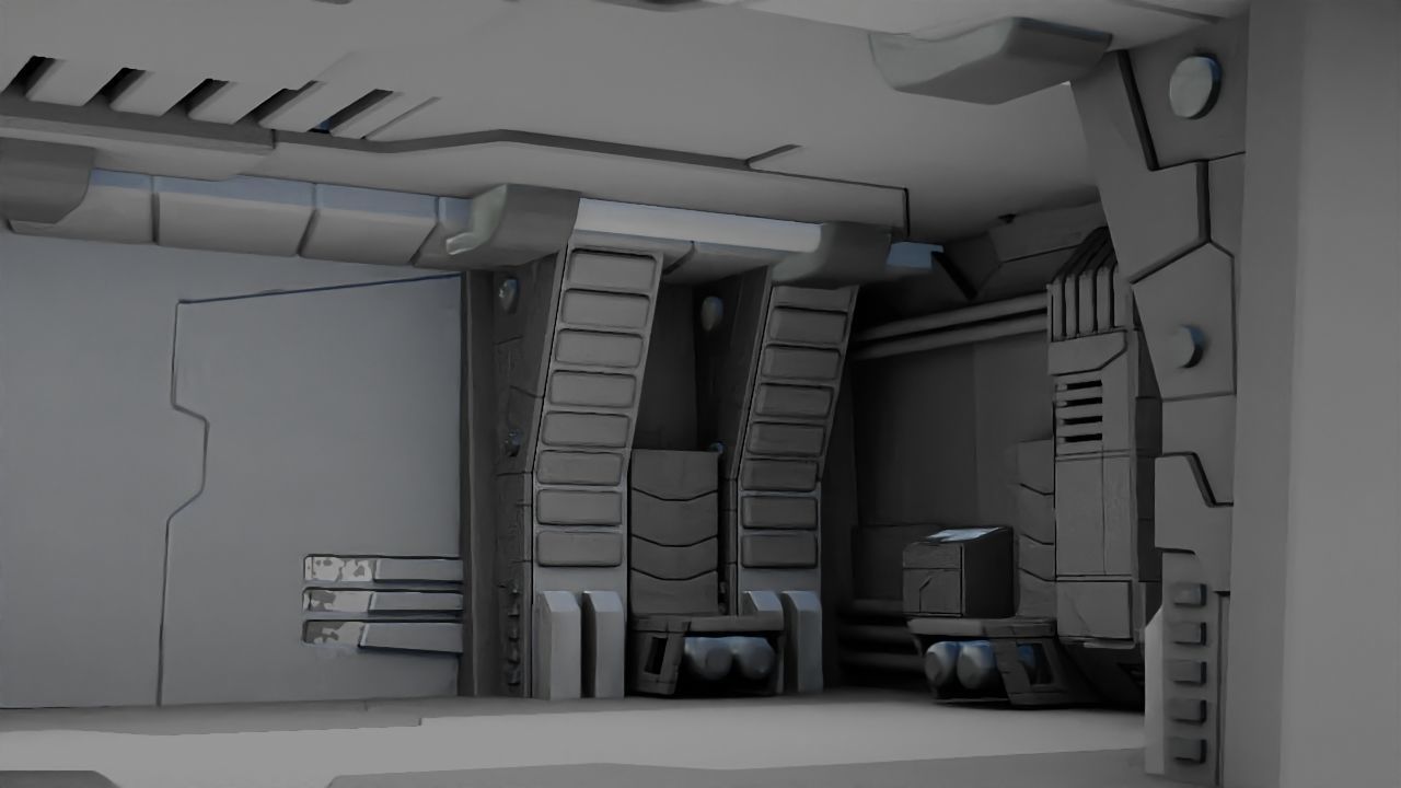 Rogue one UWING Ship 3D model_12