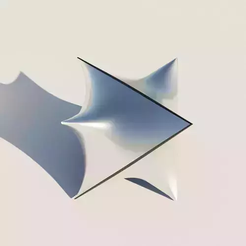 Minimal Surface Form 6 Math Art 3D print model