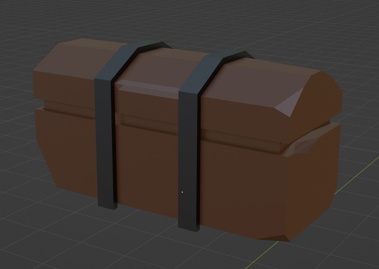 Witch Cauldron Low-poly 3D model_13