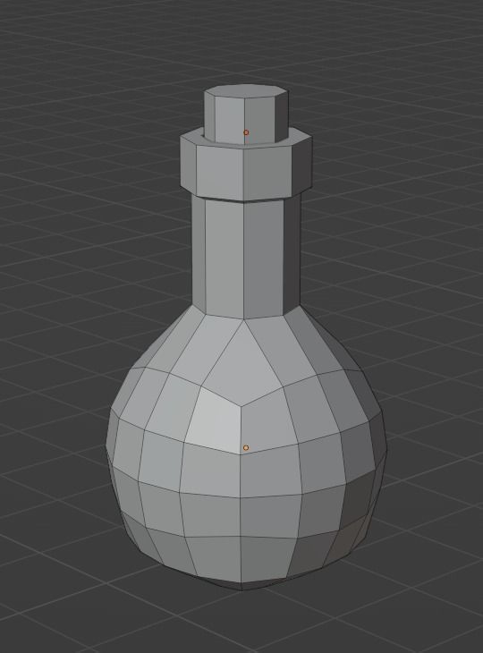 Witch Cauldron Low-poly 3D model_16