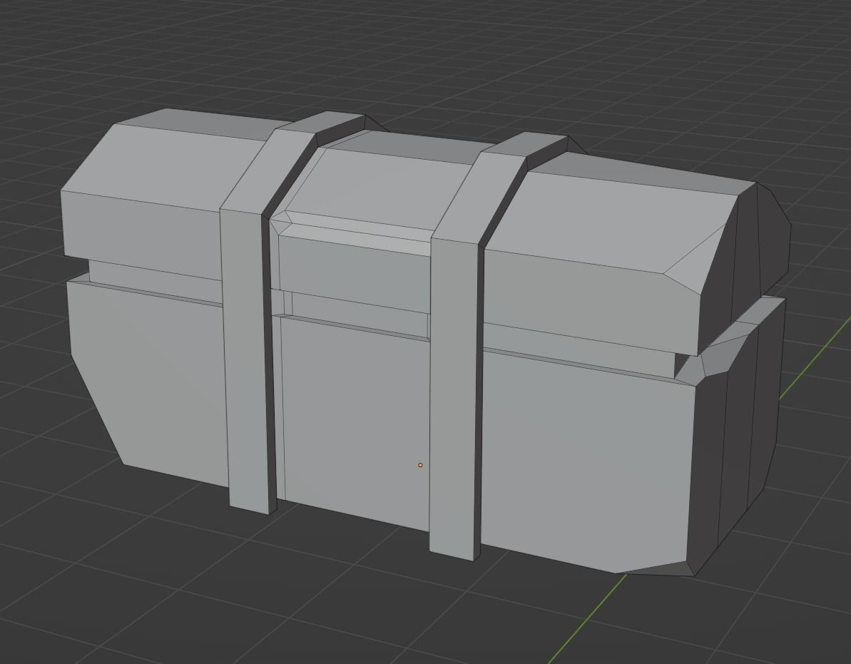 Witch Cauldron Low-poly 3D model_14