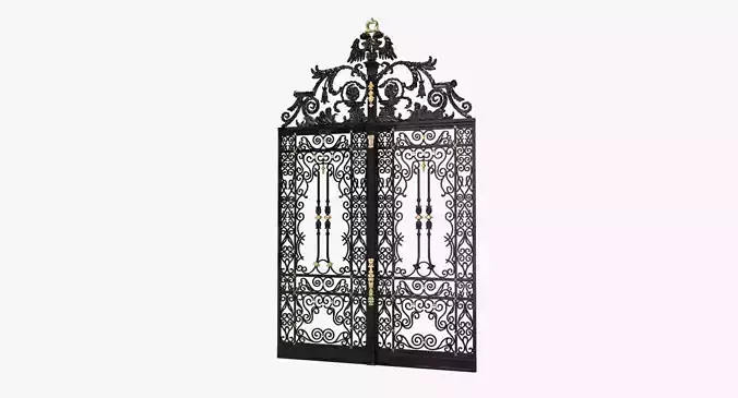 Wrought Iron Gate