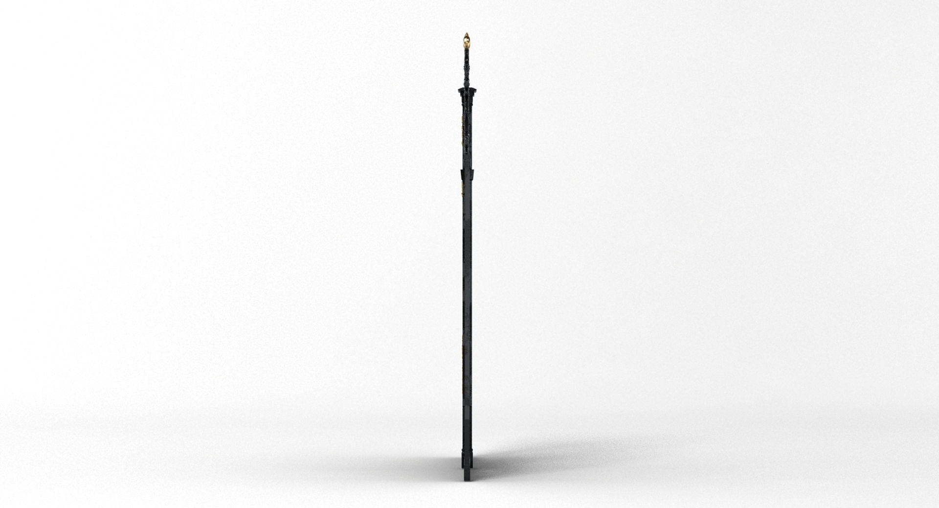 Wrought Iron Gate 3D model_11