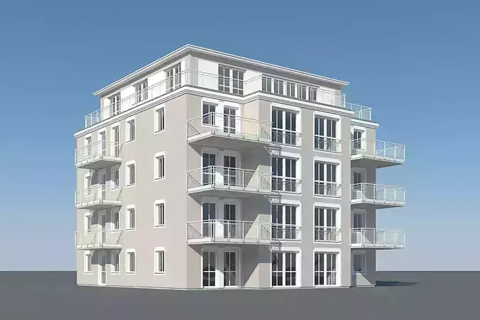 Apartments 2 window on sky