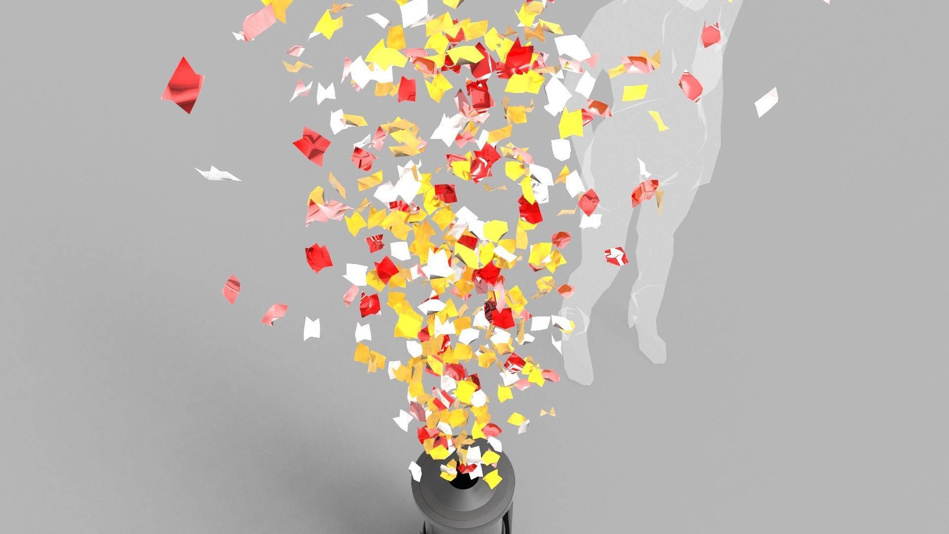 Paper Blower Machine 3D model_9