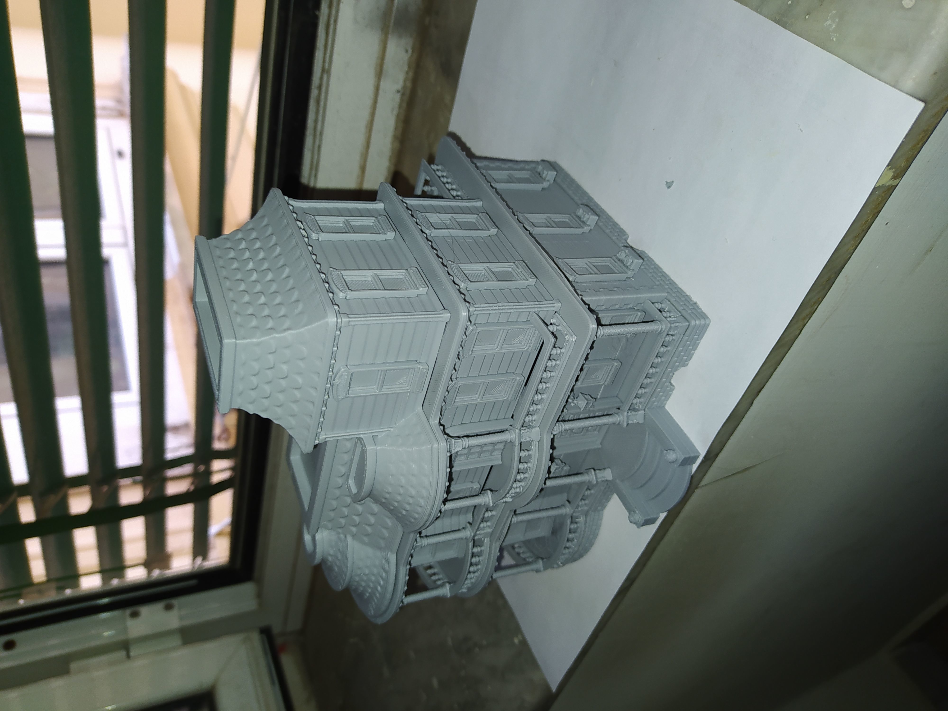 Colonial House - 3D Printing Ready 3D print model_7