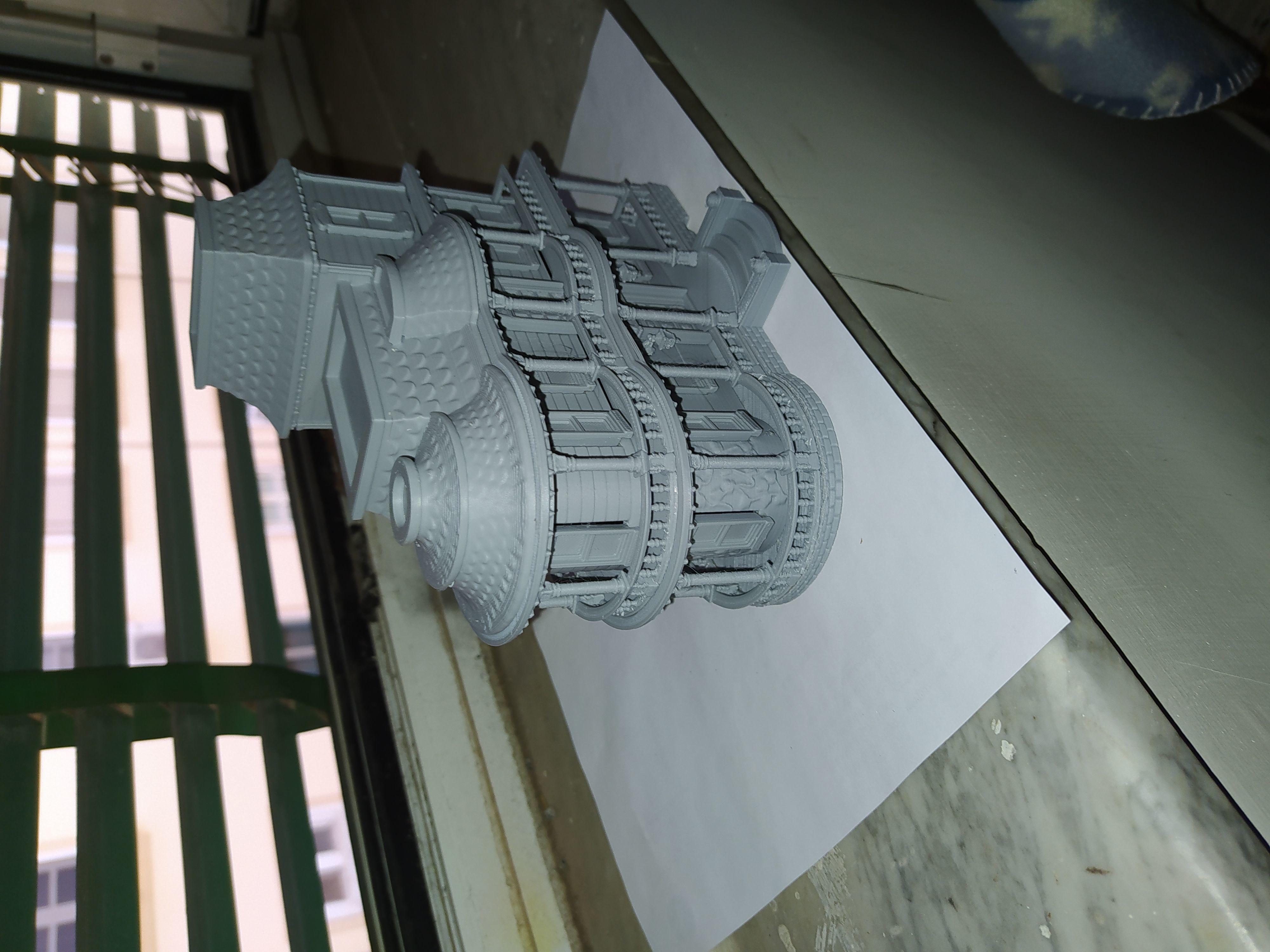 Colonial House - 3D Printing Ready 3D print model_8