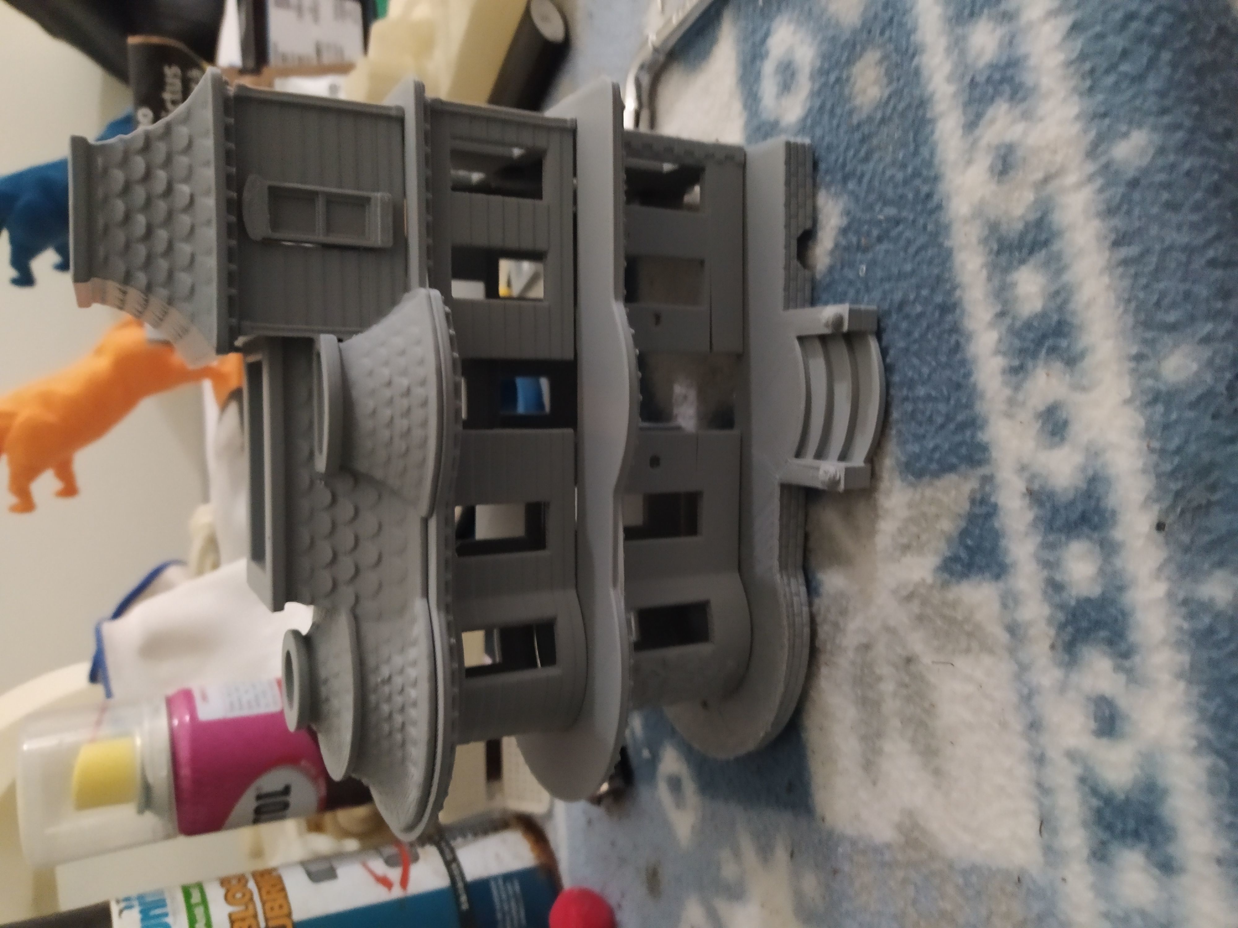 Colonial House - 3D Printing Ready 3D print model_2