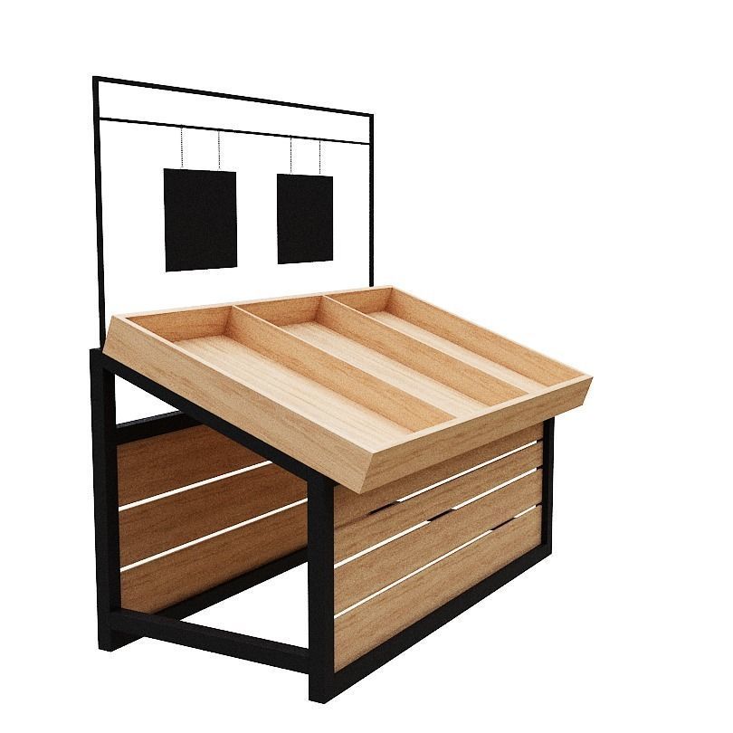 Stall models Low-poly 3D model_4