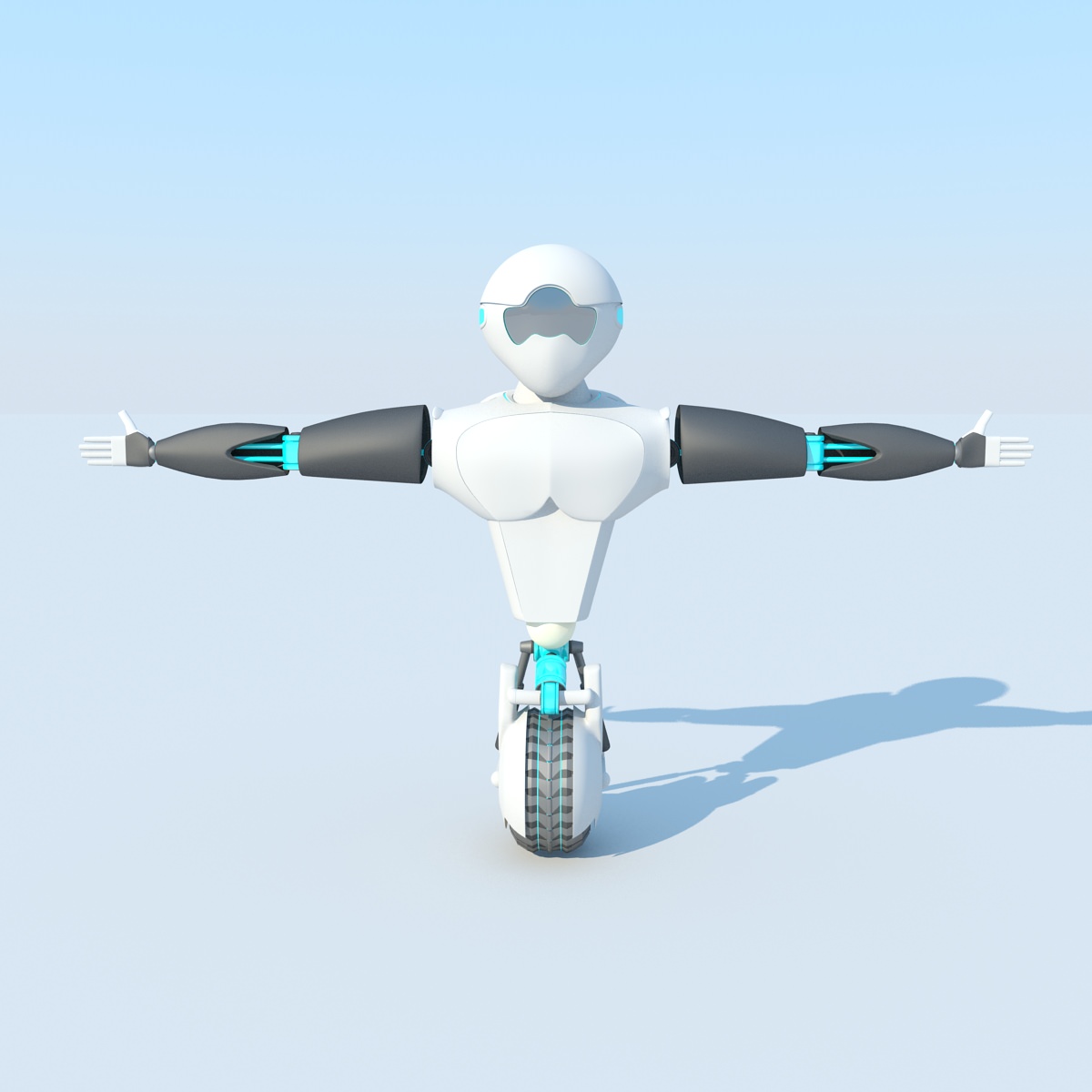 Robot MAX 2011 3D model_4