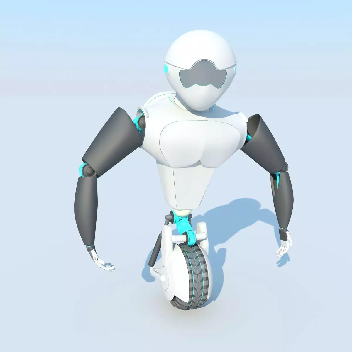Robot MAX 2011 3D model_0