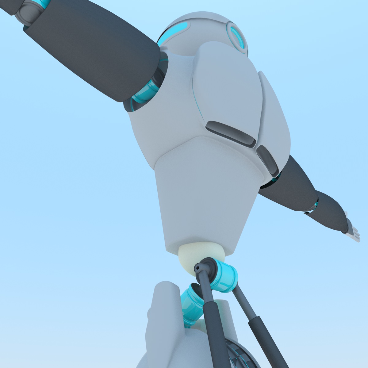 Robot MAX 2011 3D model_5