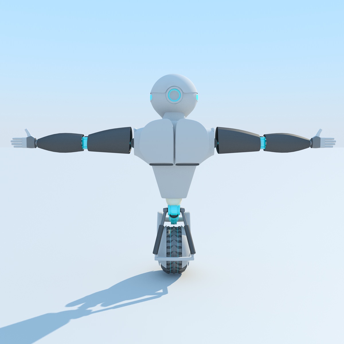 Robot MAX 2011 3D model_2