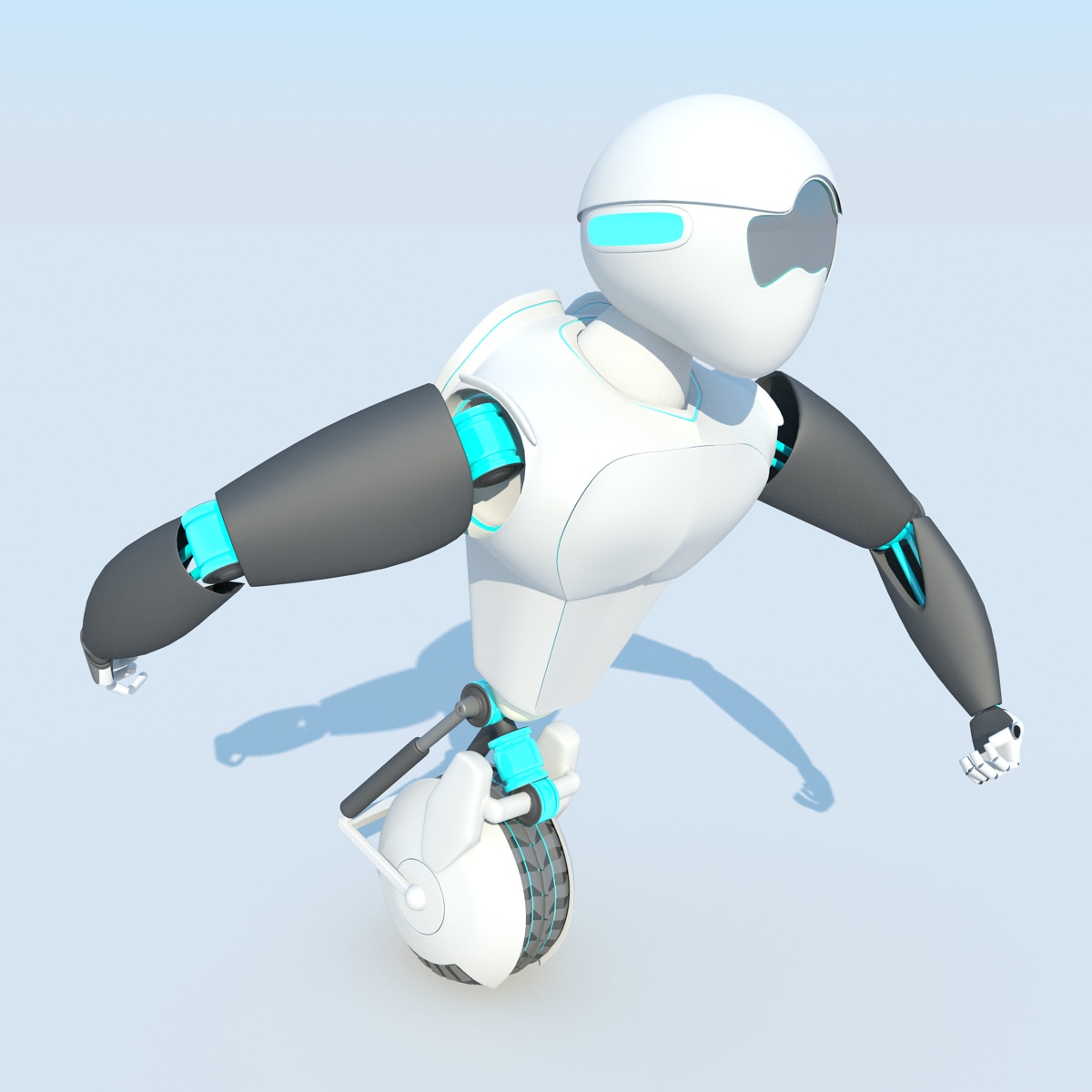 Robot MAX 2011 3D model_1