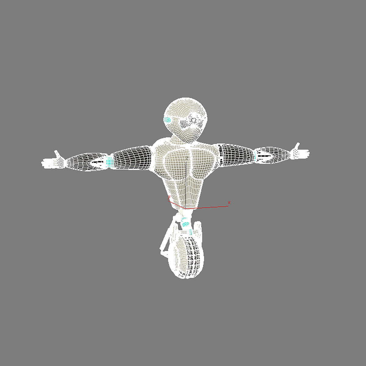 Robot MAX 2011 3D model_9