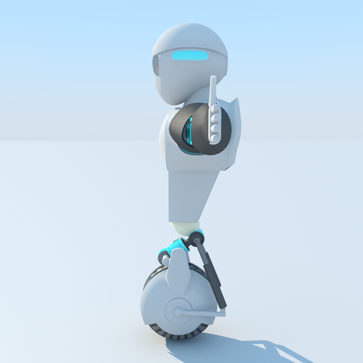 Robot MAX 2011 3D model_3