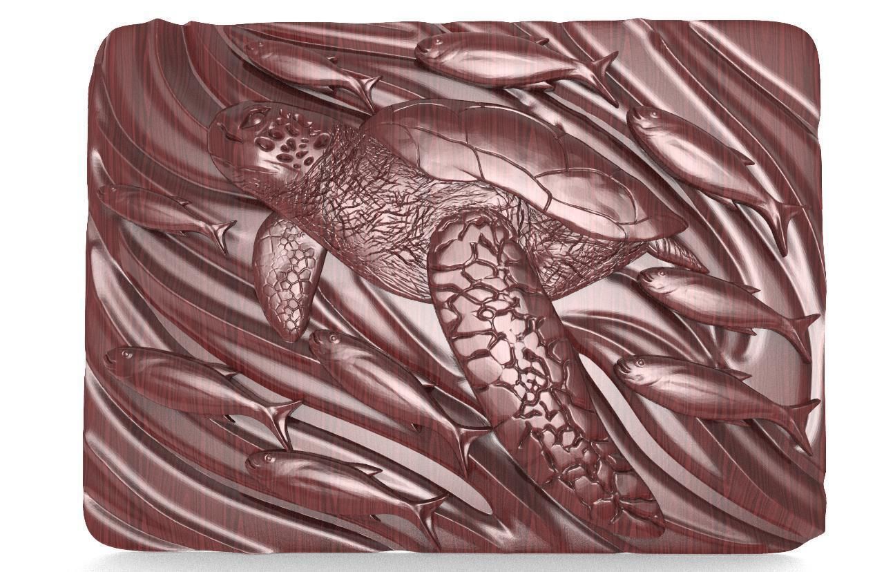 Turtle CNC 3 3D print model_7