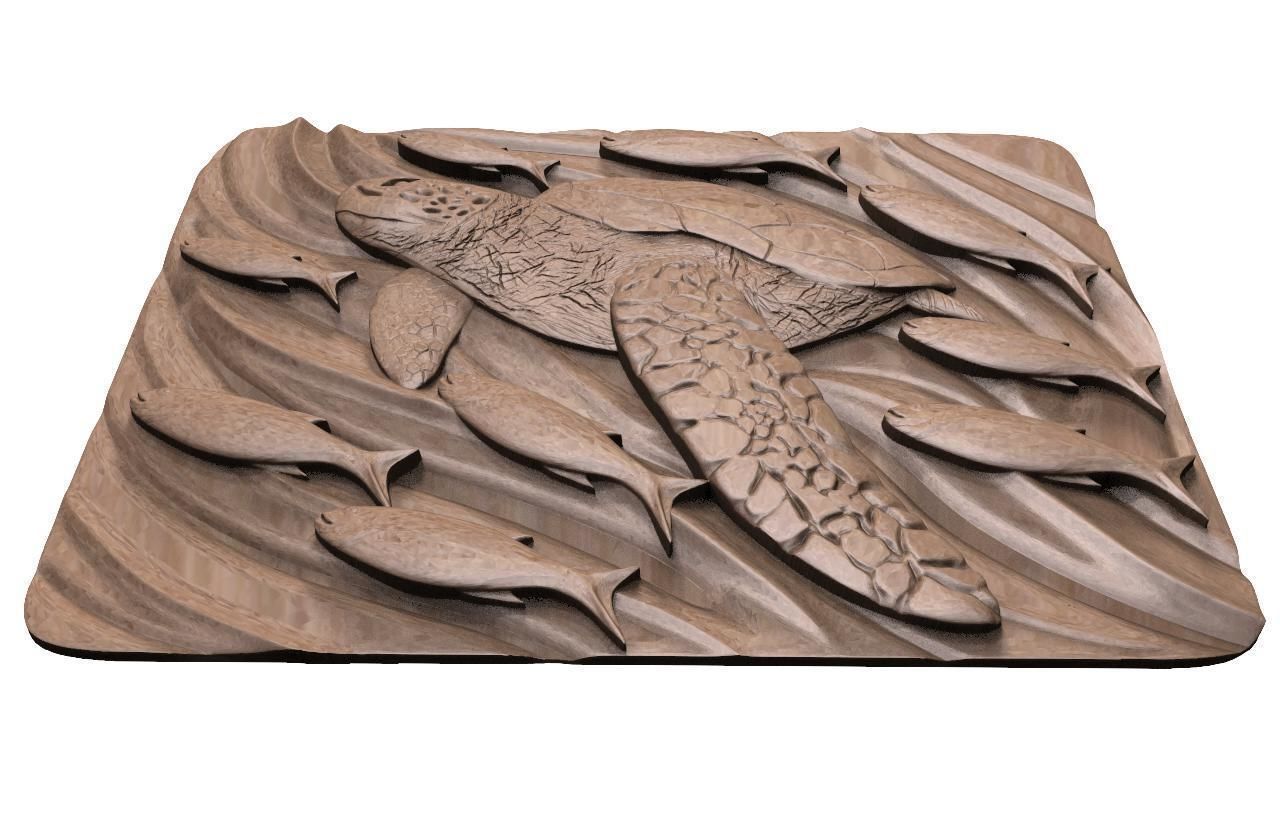 Turtle CNC 3 3D print model_4