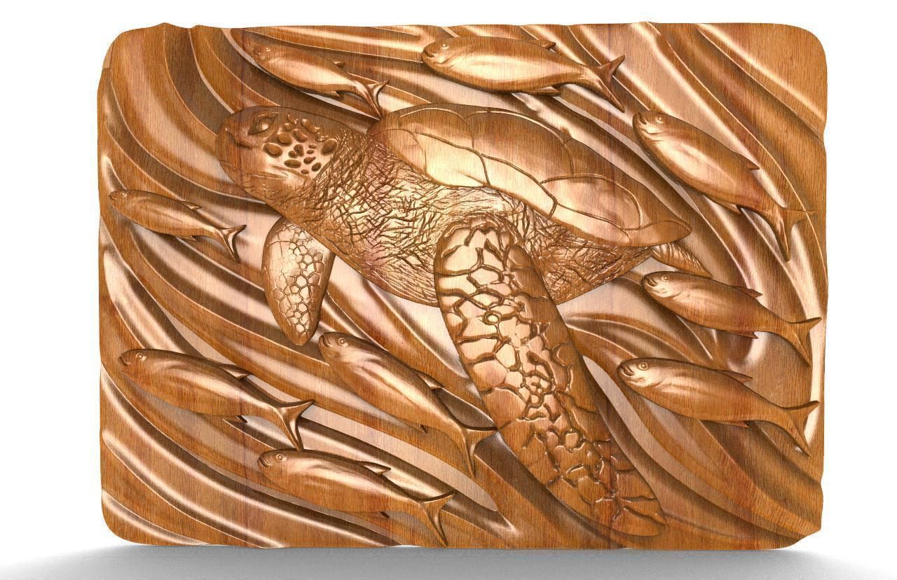 Turtle CNC 3 3D print model_5