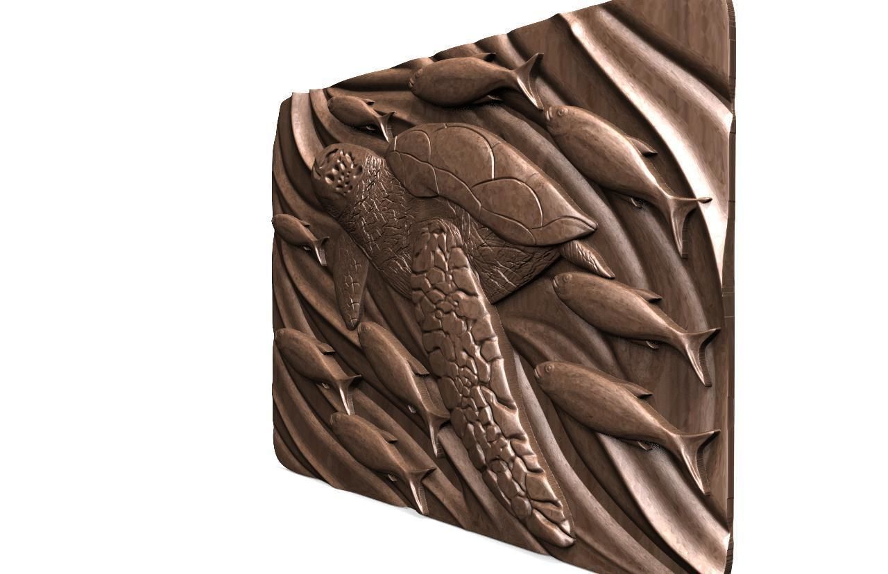 Turtle CNC 3 3D print model_2