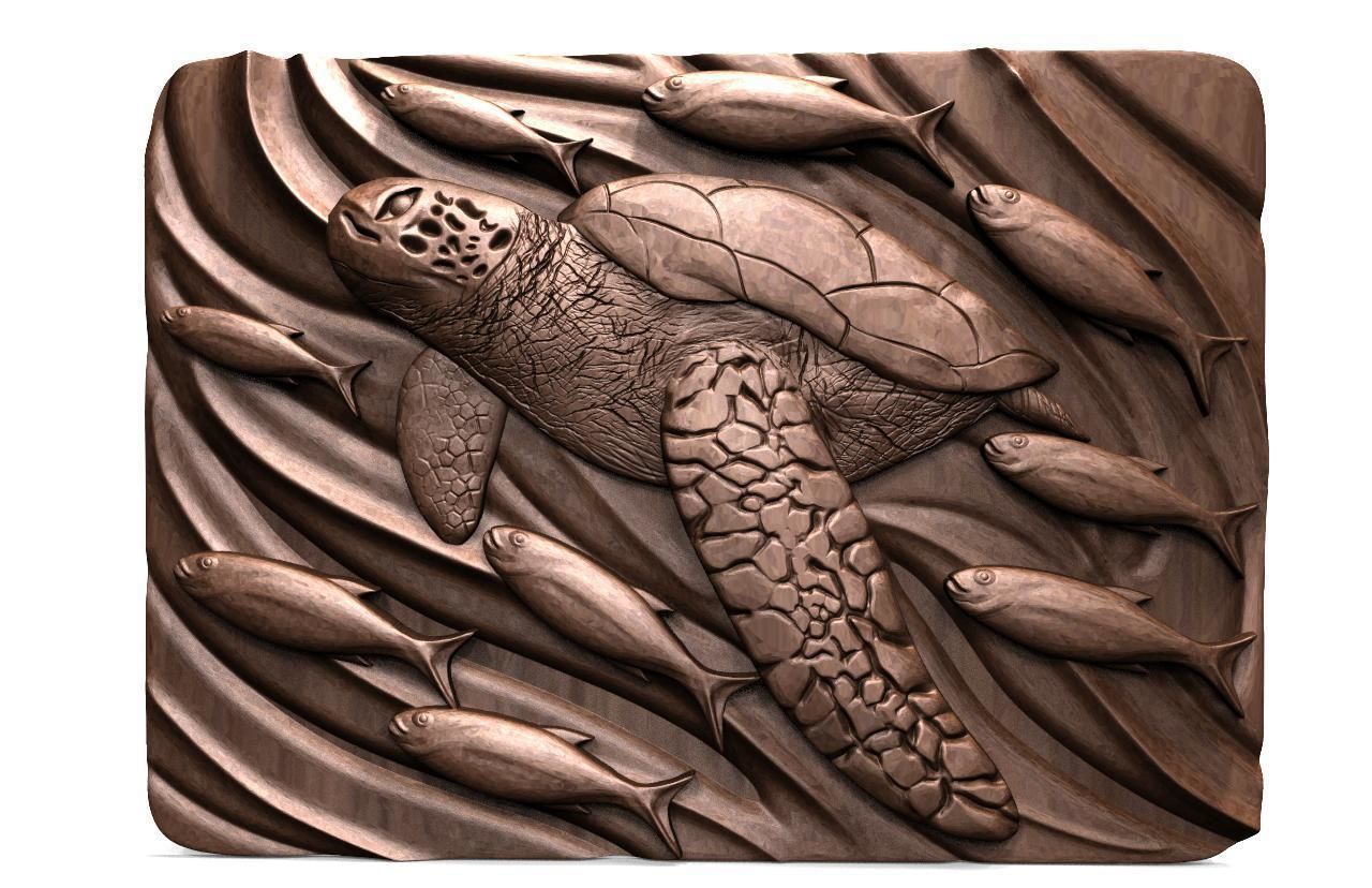 Turtle CNC 3 3D print model_1