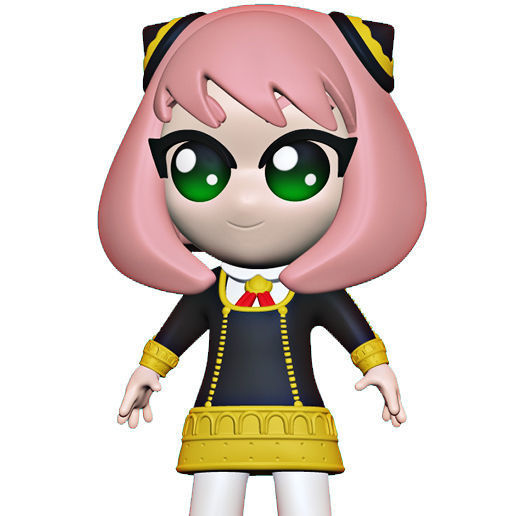 Anya Spy Family  3D print model_5