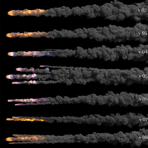 METEORITES -13 high quality animated EXR footages  Texture