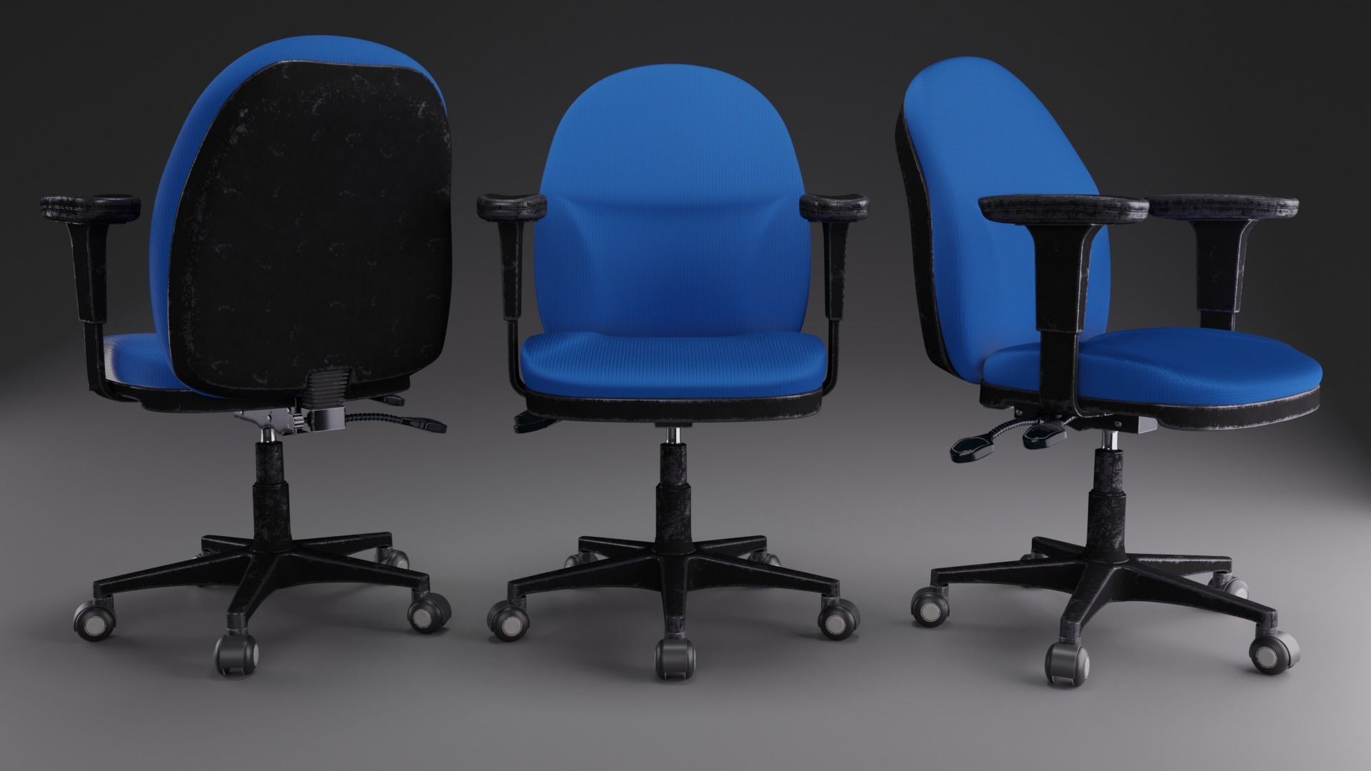 Office Chair 3D model_4